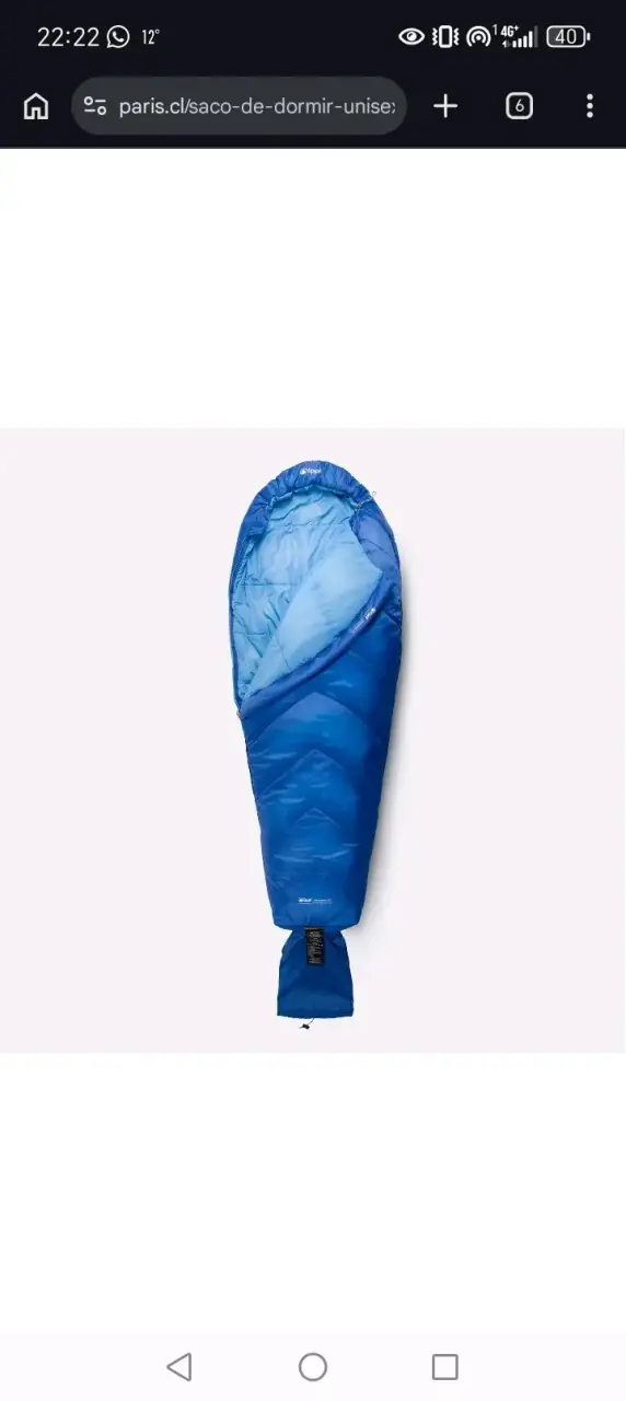 Saco de Dormir Lippi X-Perience Unisex - 3