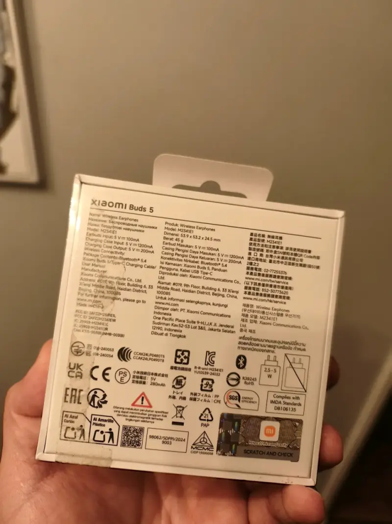 Auriculares Xiaomi Buds 5 con cancelación de ruido - 3