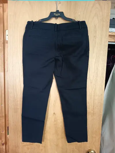Pantalón negro de vestir elásticado mujer Merona - miniatura 2