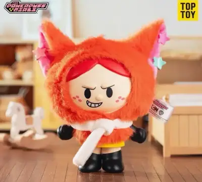 Muñeco de colección Powerpuff Girls disfraz zorro - miniatura 1