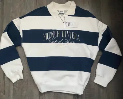 Polera Polo Rayada French Riviera Sybilla Talla M - miniatura 2