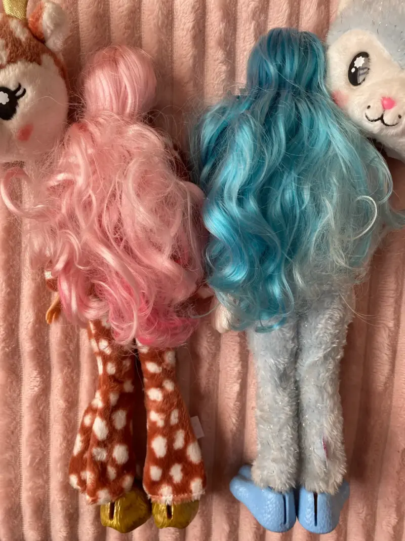 Muñecas de Peluche con Disfraces de Animales - 3