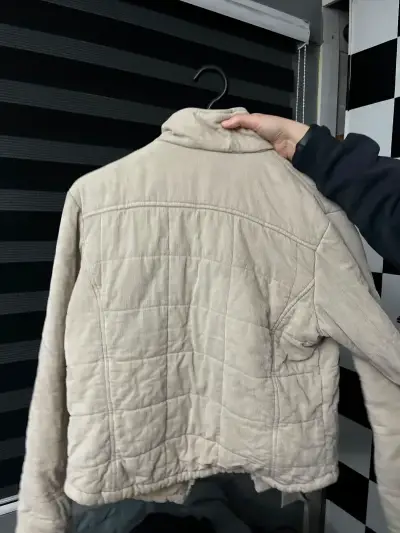 Chaqueta beige para mujer Alpha Adventure - miniatura 2