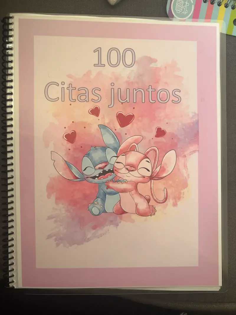 Cuaderno de citas románticas '100 Citas Juntos' - 1