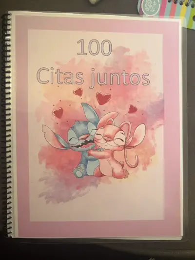 Cuaderno de citas románticas '100 Citas Juntos' - miniatura 1