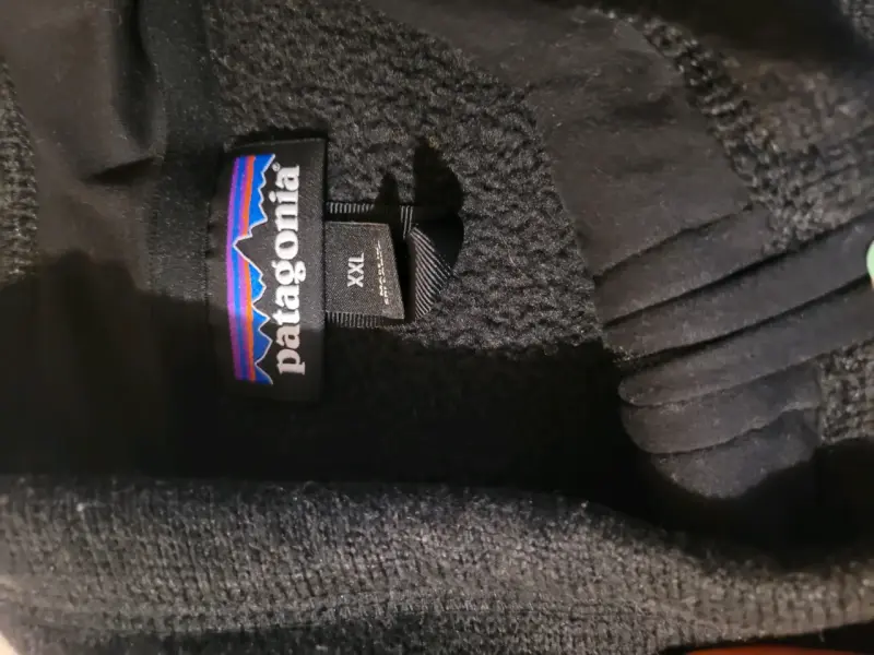 Chaleco sin mangas negro Patagonia XXL - 2