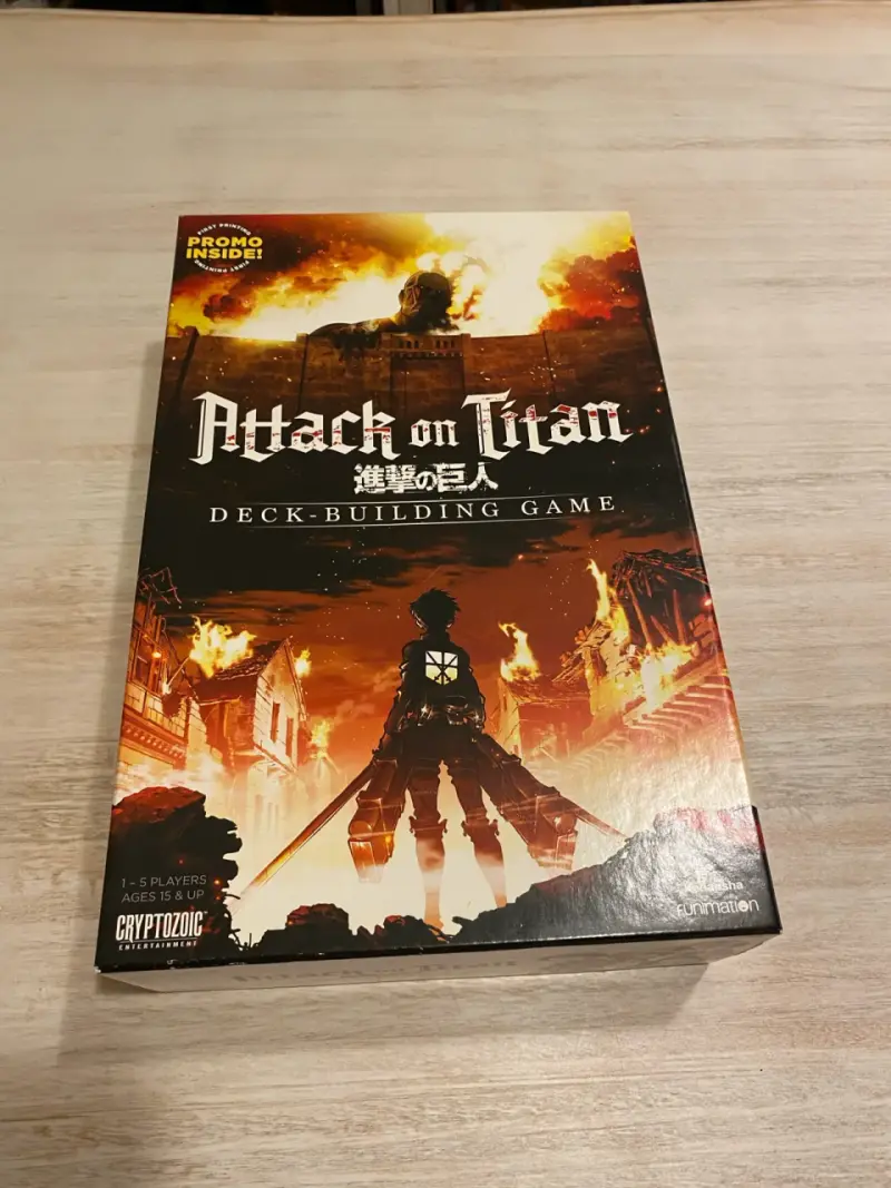 Juego de cartas Attack on Titan Deck-Building - 1