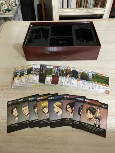 Juego de cartas Attack on Titan Deck-Building - miniatura 3