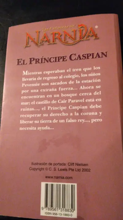 Libro El Príncipe Caspian de C.S. Lewis - miniatura 2
