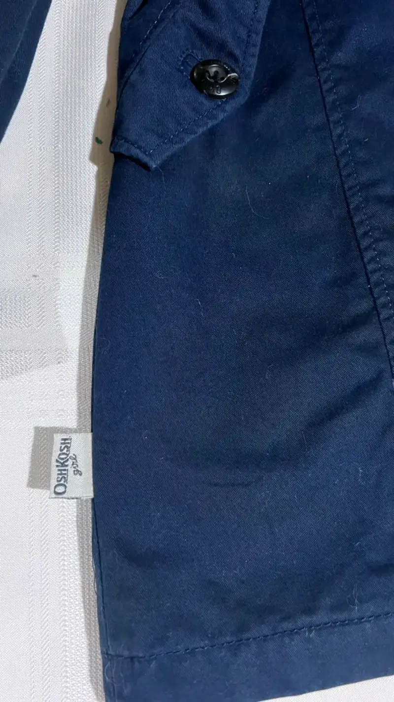 Chaqueta azul para niña OshKosh talla 8 - 2