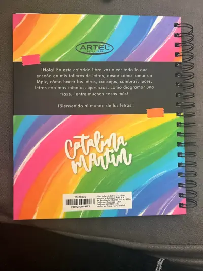 Cuaderno Taller de Letras Artel Catalina Martin - miniatura 2