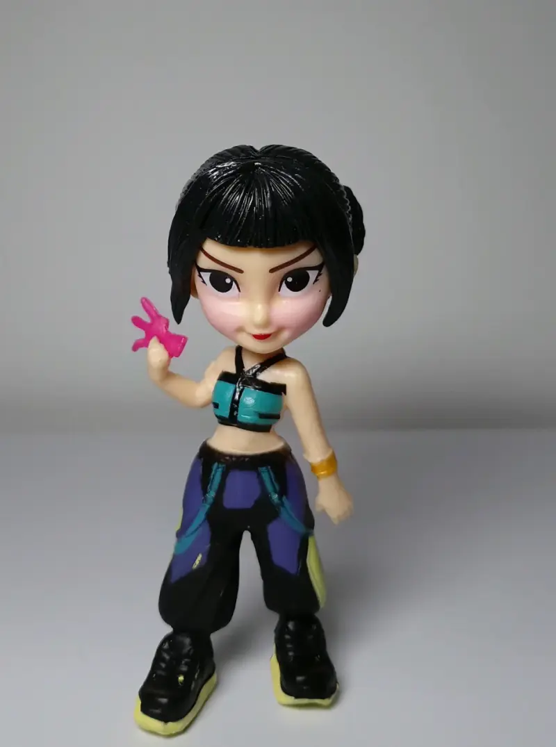 Set de 3 figuras Guerreras K-Pop - 5