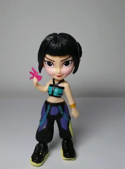Set de 3 figuras Guerreras K-Pop - miniatura 5