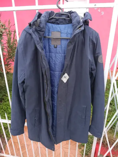 Chaqueta de algodón verde estilo militar - miniatura 2