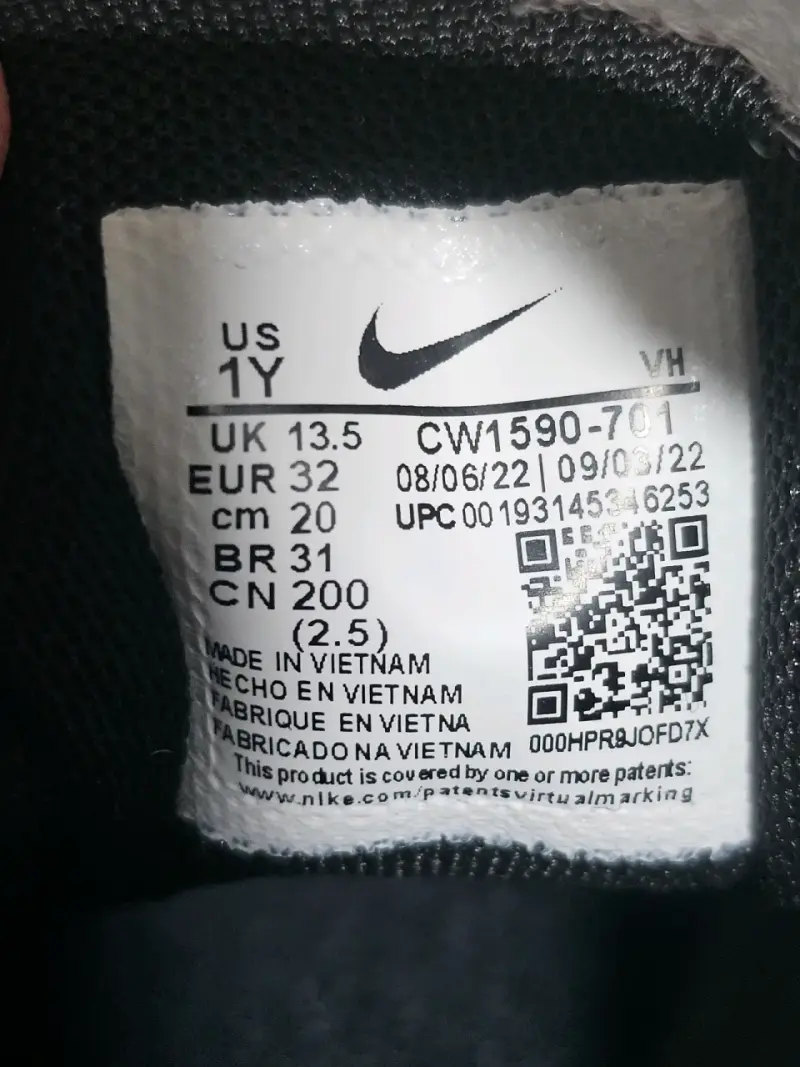 Zapatillas deportivas Nike para niños talla 32 - 6
