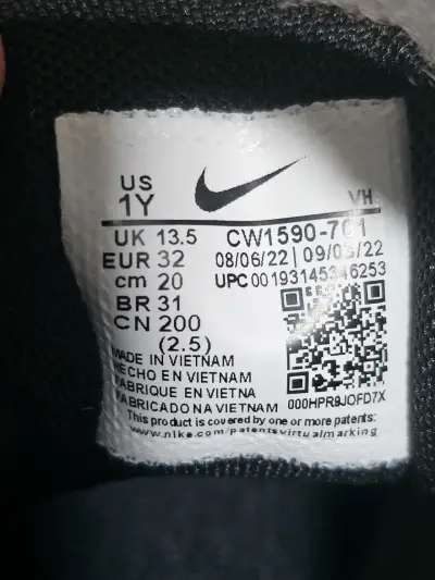 Zapatillas deportivas Nike para niños talla 32 - miniatura 6
