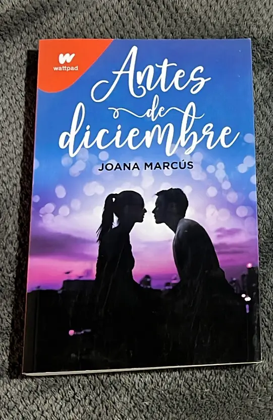Libro 'Antes de Diciembre' de Joana Marcús