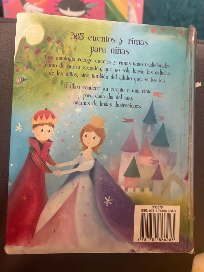 Libro 365 Cuentos y Rimas para Niñas - 2