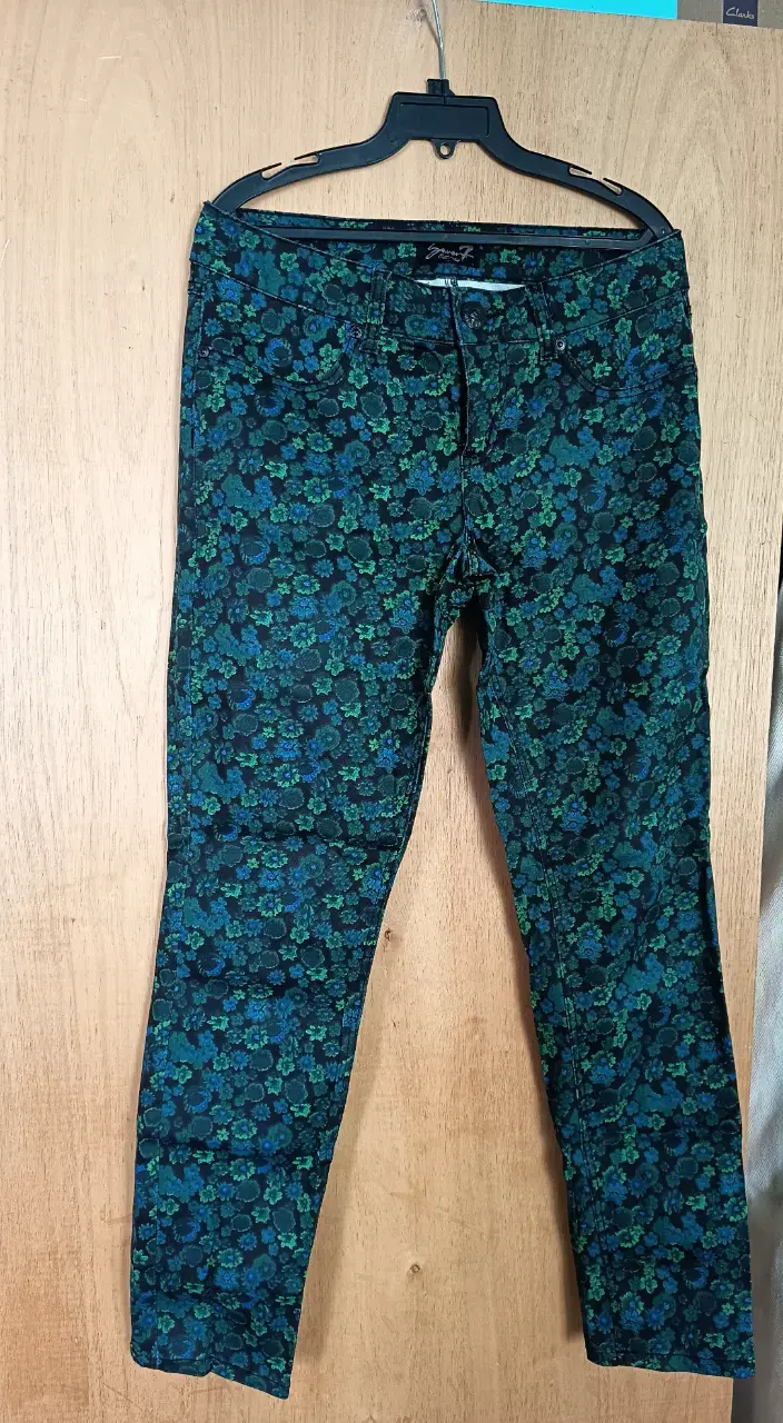 Pantalón estampado floral para mujer - 1