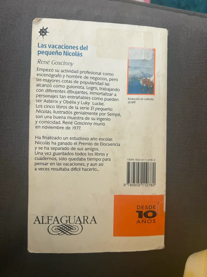 Libro Las Vacaciones del Pequeño Nicolás - 2