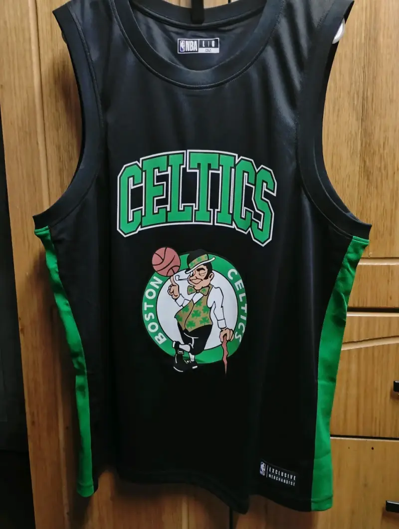 Camiseta NBA Boston Celtics Tatum Negra - 1