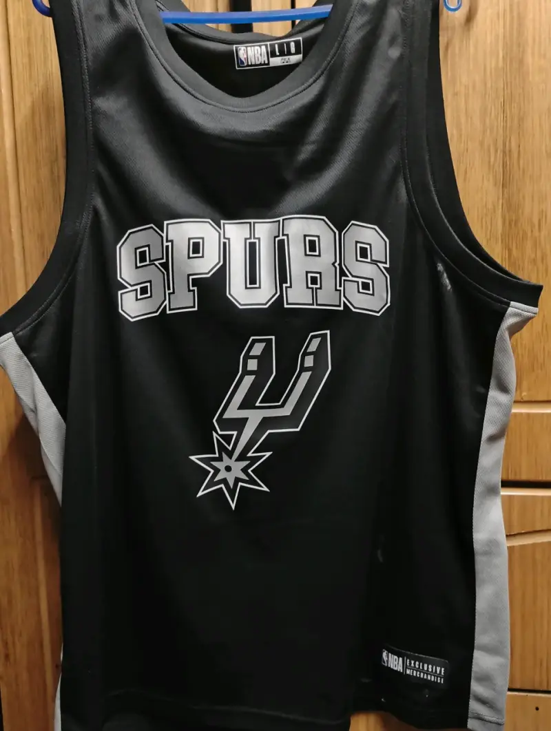 Camiseta NBA San Antonio Spurs Negra - 1