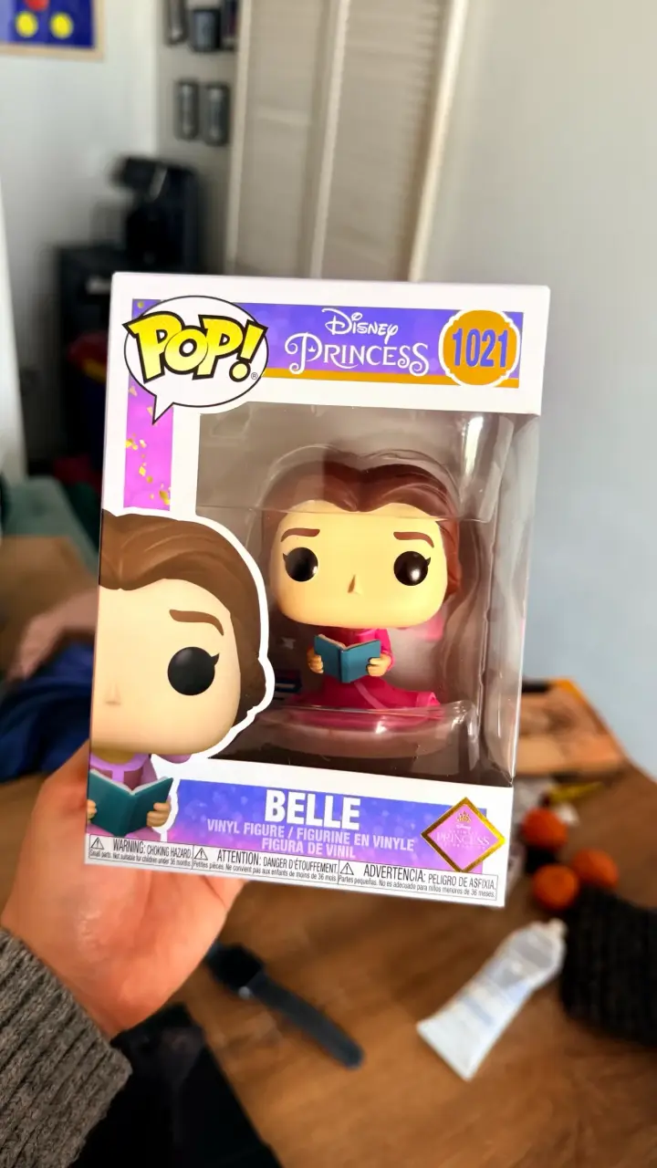 Figura Funko Pop Disney Princesa Bella