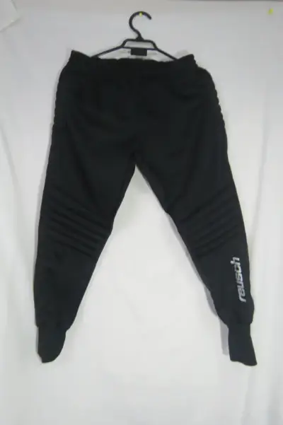 Pantalones de portero Reusch negros acolchados - miniatura 3