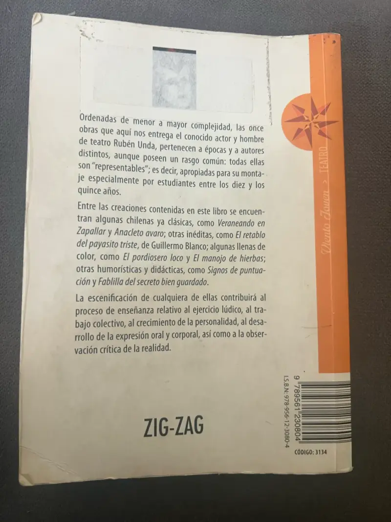 Libro Teatro Escolar Representable 1 de Rubén Unda - 2