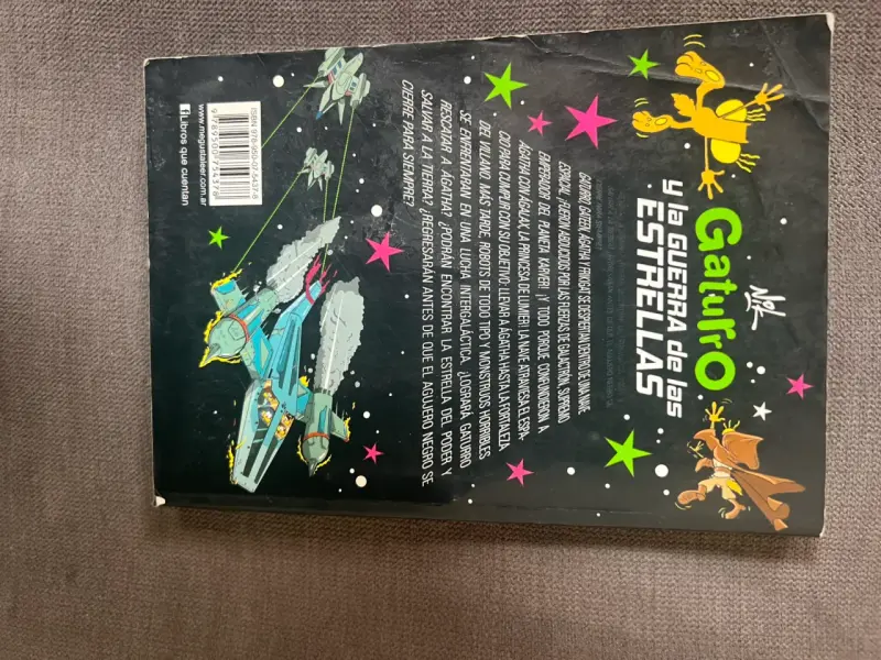 Libro Gaturro y la Guerra de las Estrellas - 2