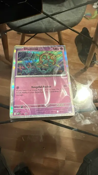 Base  Dhelmise pokemon 40 cartas - miniatura 1