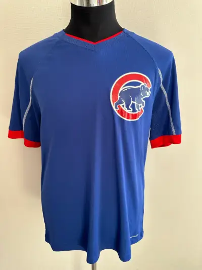 Polera deportiva azul Chicago Cubs - miniatura 1
