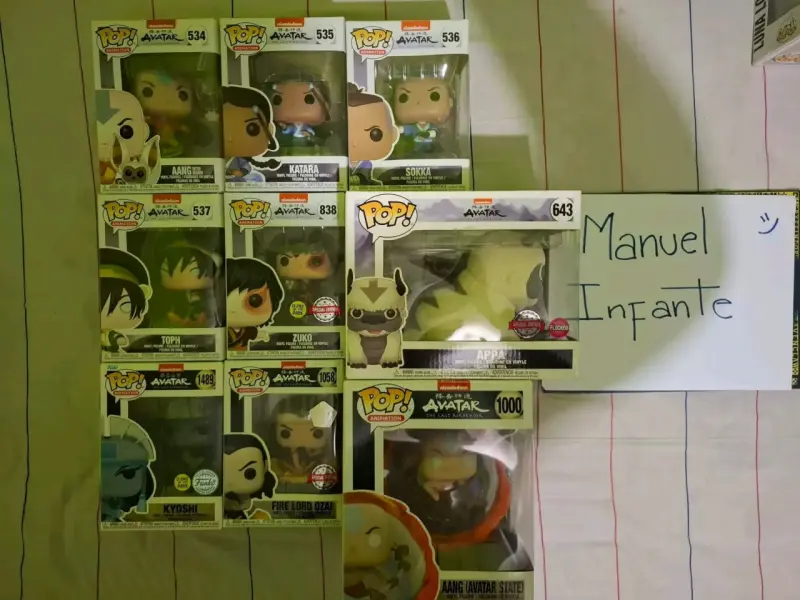 Colección de figuras Funko Pop Avatar: The Last Airbender - 1