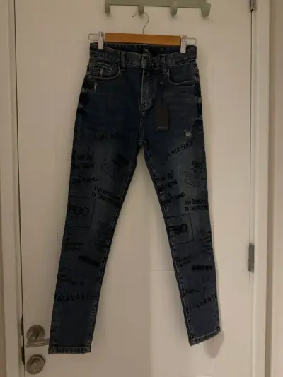 Jeans  FBO con diseño gráfico - miniatura 1