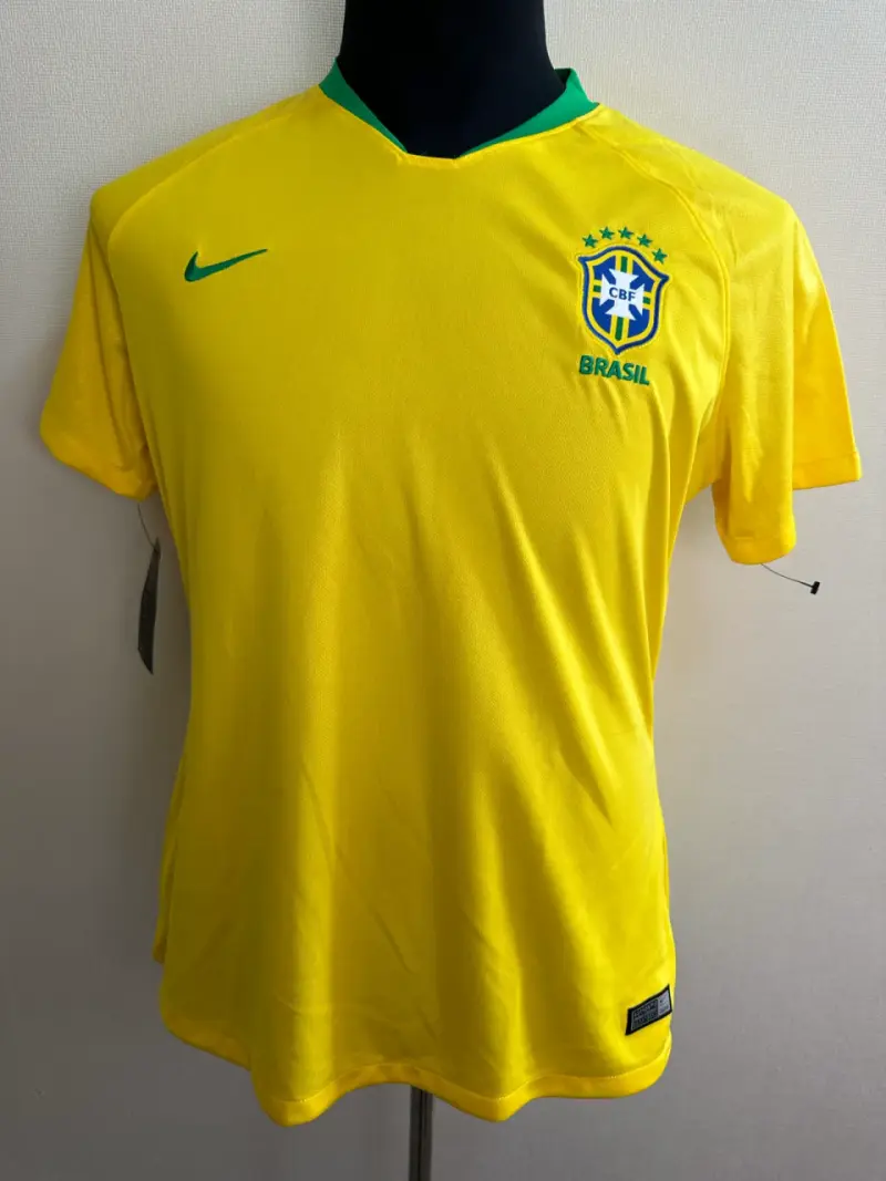 Camiseta de fútbol Brasil Nike amarilla - 1