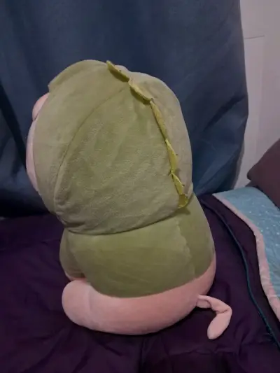 Peluche chanchito disfraz dinosaurio - miniatura 3