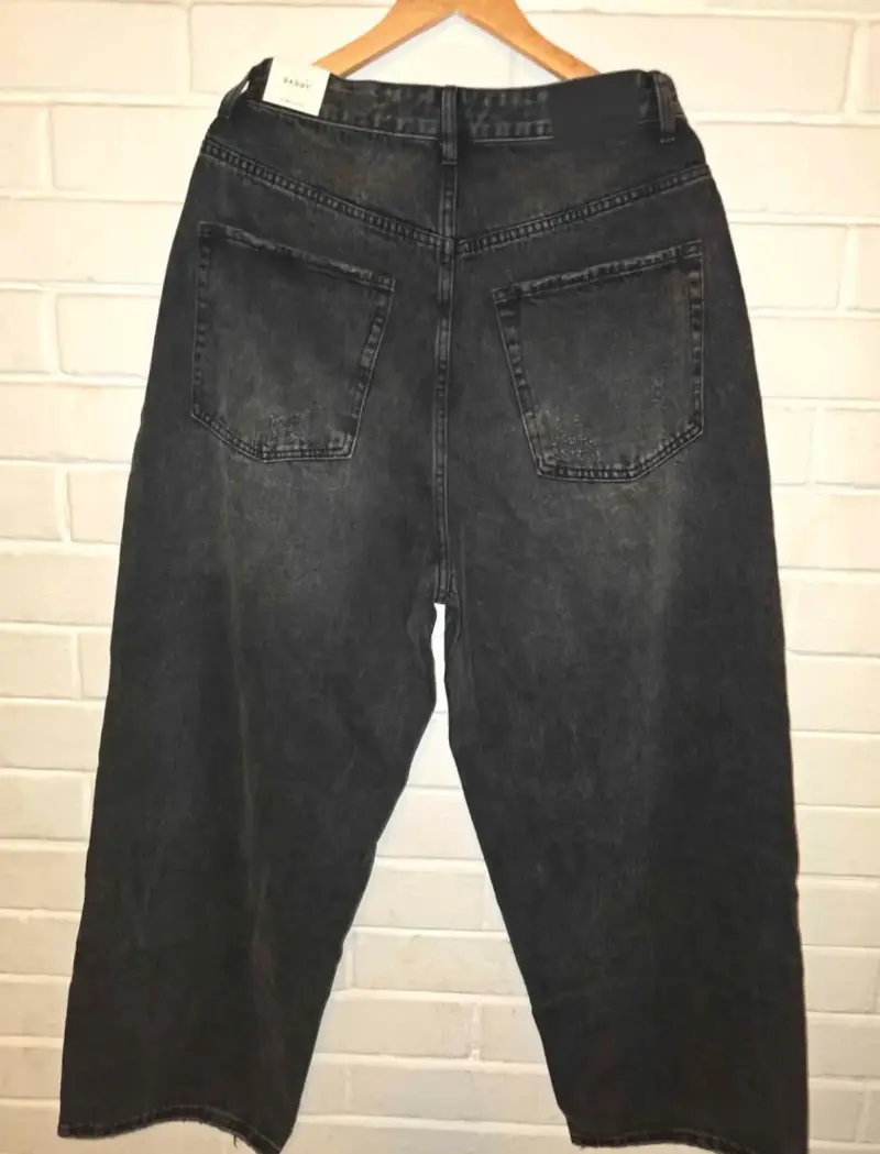 Jeans Baggy Negros Sioux Talla 42 - 2