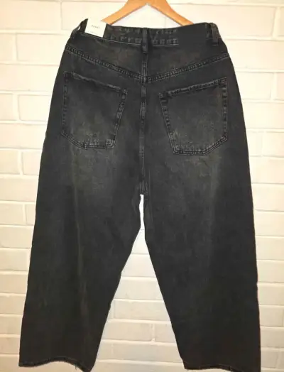 Jeans Baggy Negros Sioux Talla 42 - miniatura 2