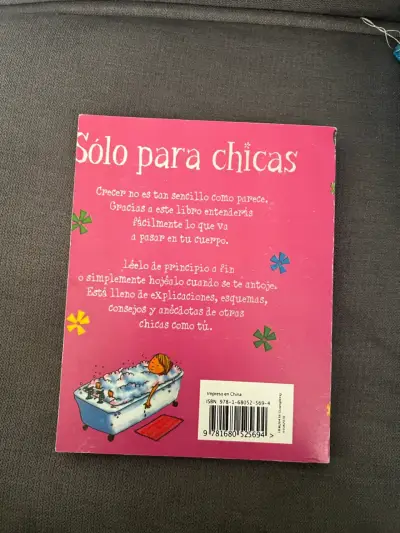 Libro 'Sólo para chicas' sobre pubertad - miniatura 2