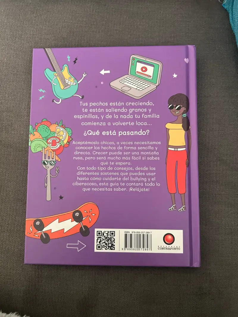 Libro Mi Pubertad Para Chicas contrapunto - 2