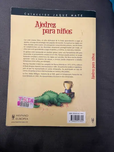 Libro Ajedrez para Niños de Murray Chandler - miniatura 2