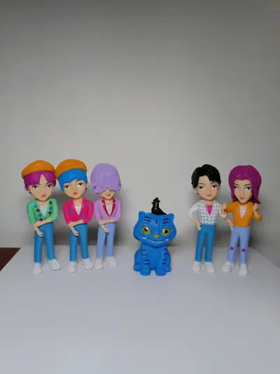 Set 6 figuras Saja Boys - miniatura 1