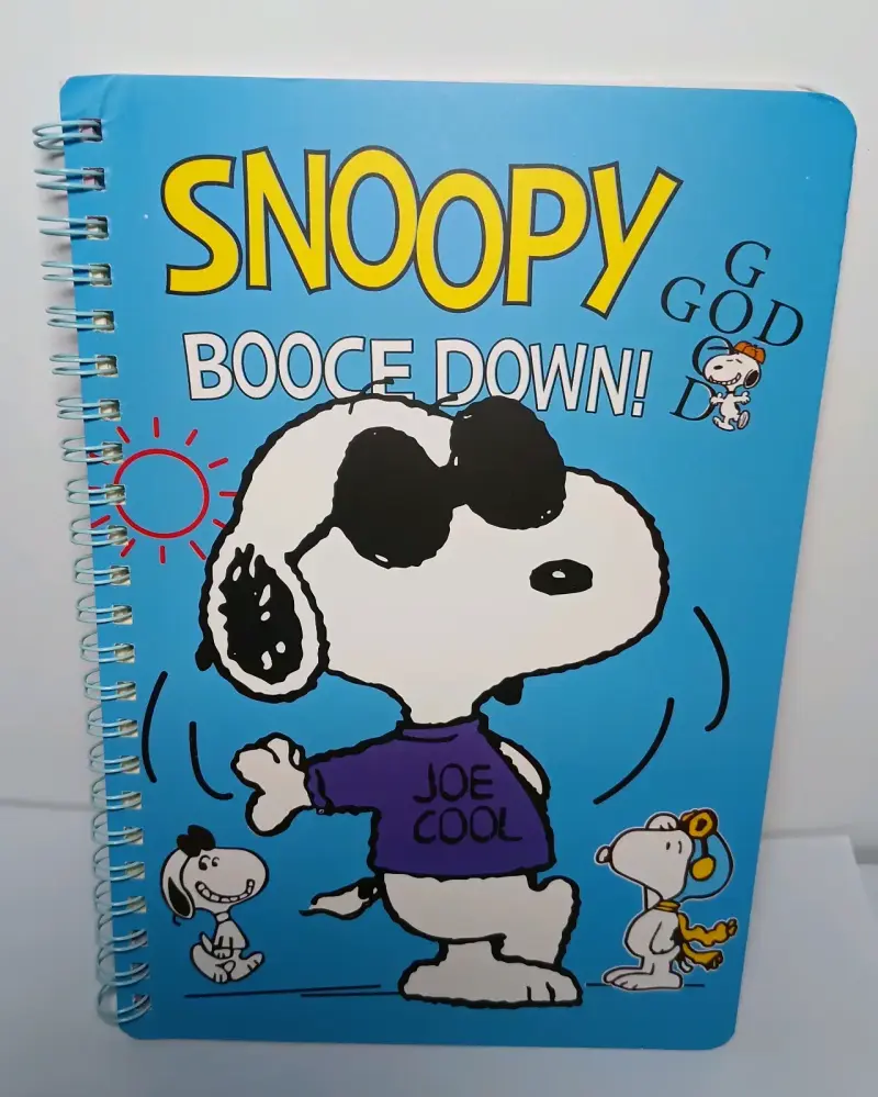 Unidad Libreta espiral Snoopy diseño variado - 4