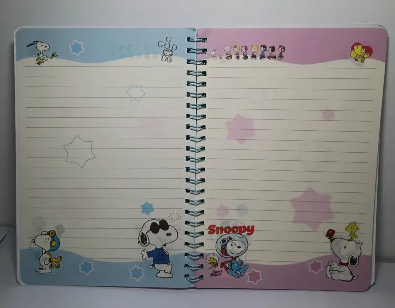 Unidad Libreta espiral Snoopy diseño variado - 5
