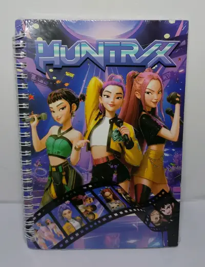 Unidad Libreta espiral Huntrix guerreras KPop - miniatura 1
