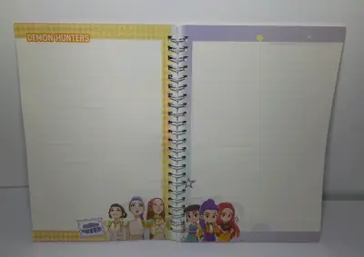Unidad Libreta espiral Huntrix guerreras KPop - miniatura 5