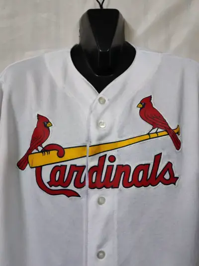 Camiseta de béisbol Cardinals Majestic 2011 - miniatura 2