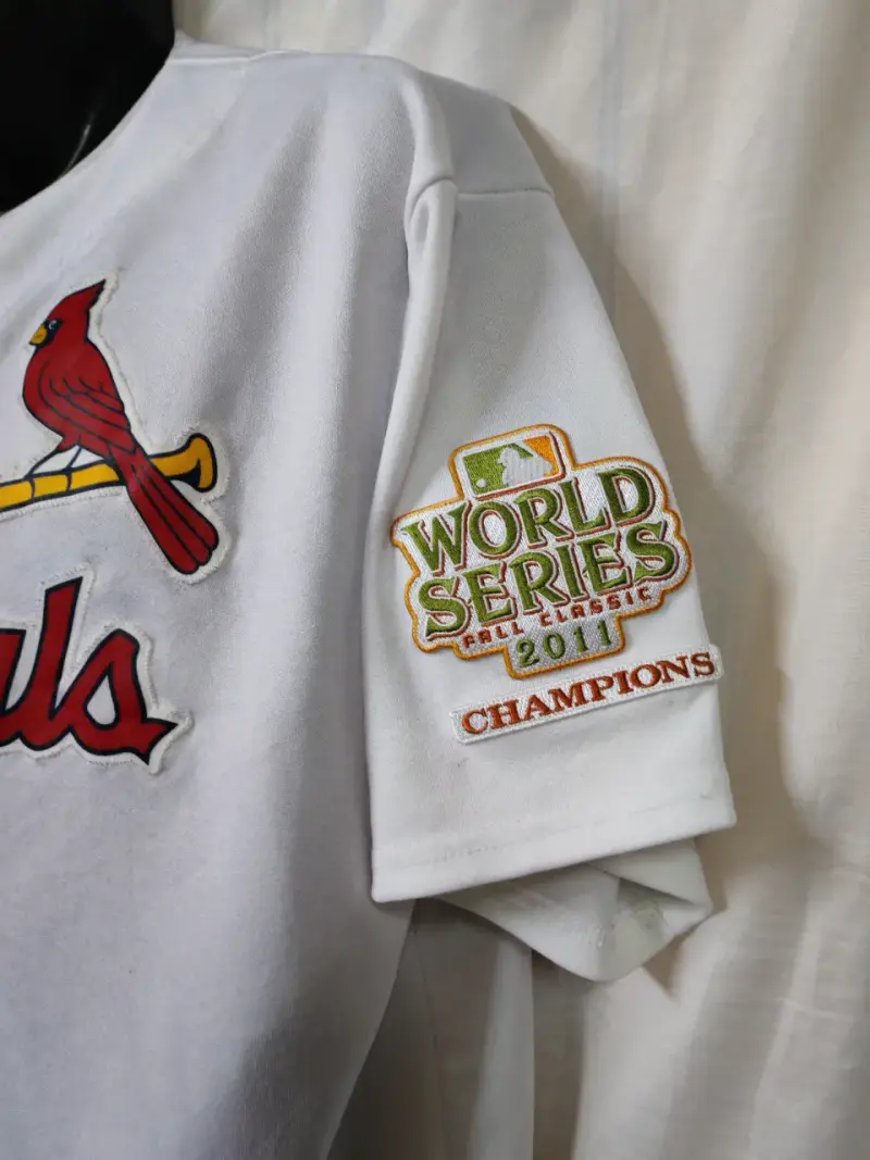 Camiseta de béisbol Cardinals Majestic 2011 - 3