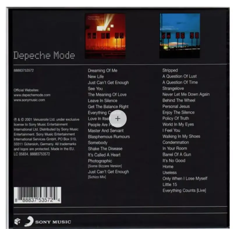 Box Set Depeche Mode The Singles 81>98 NUEVO - 2