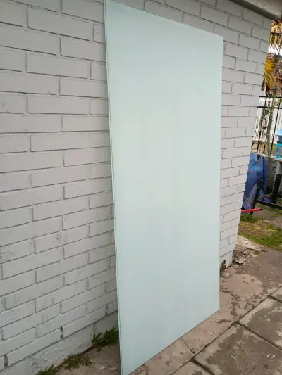 Puerta de vidrio abatible para ducha - miniatura 2